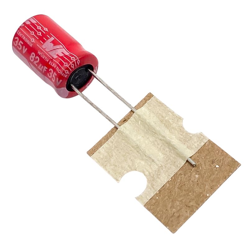 Kondensator 82uF 35V 105°C 11.5x8mm, elektrolyt 860160574011