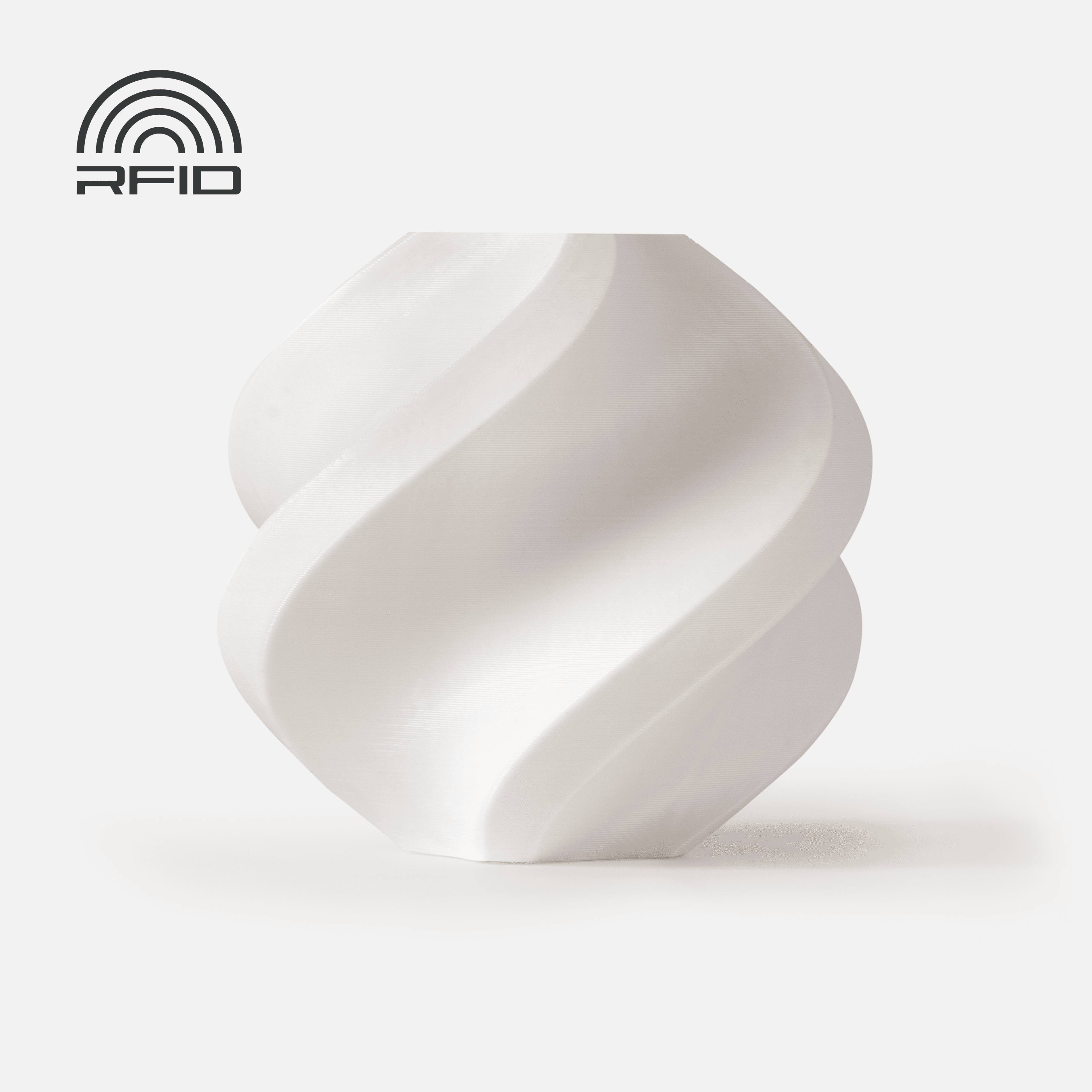 Bambu Lab ABS White 1 kg - refill med RFID