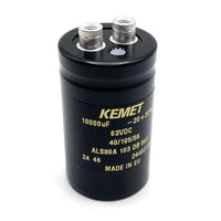 KEMET elektrolytkondensator med skruvterminal 10000uF 63V - ALS80A103DB063