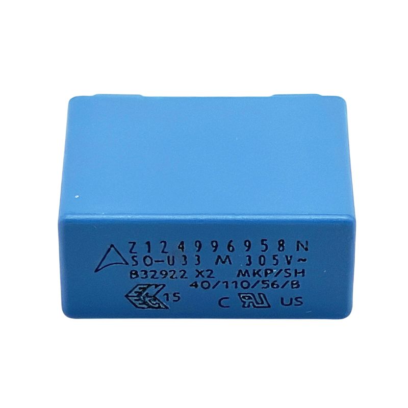 TDK MKP X2 Kondensator 0.33uF (330nF) 305VAC 110C 18x8x14mm RM15mm, B32922N3334M000