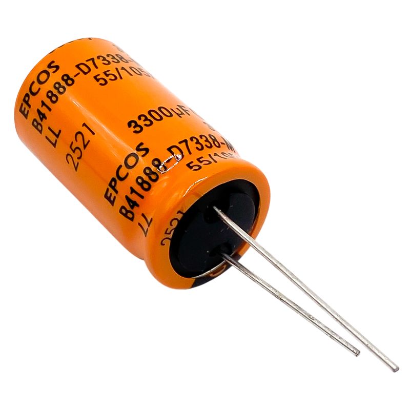 Kondensator 3300uF 35V 105°C 18x31.5mm, elektrolyt B41888D7338M000