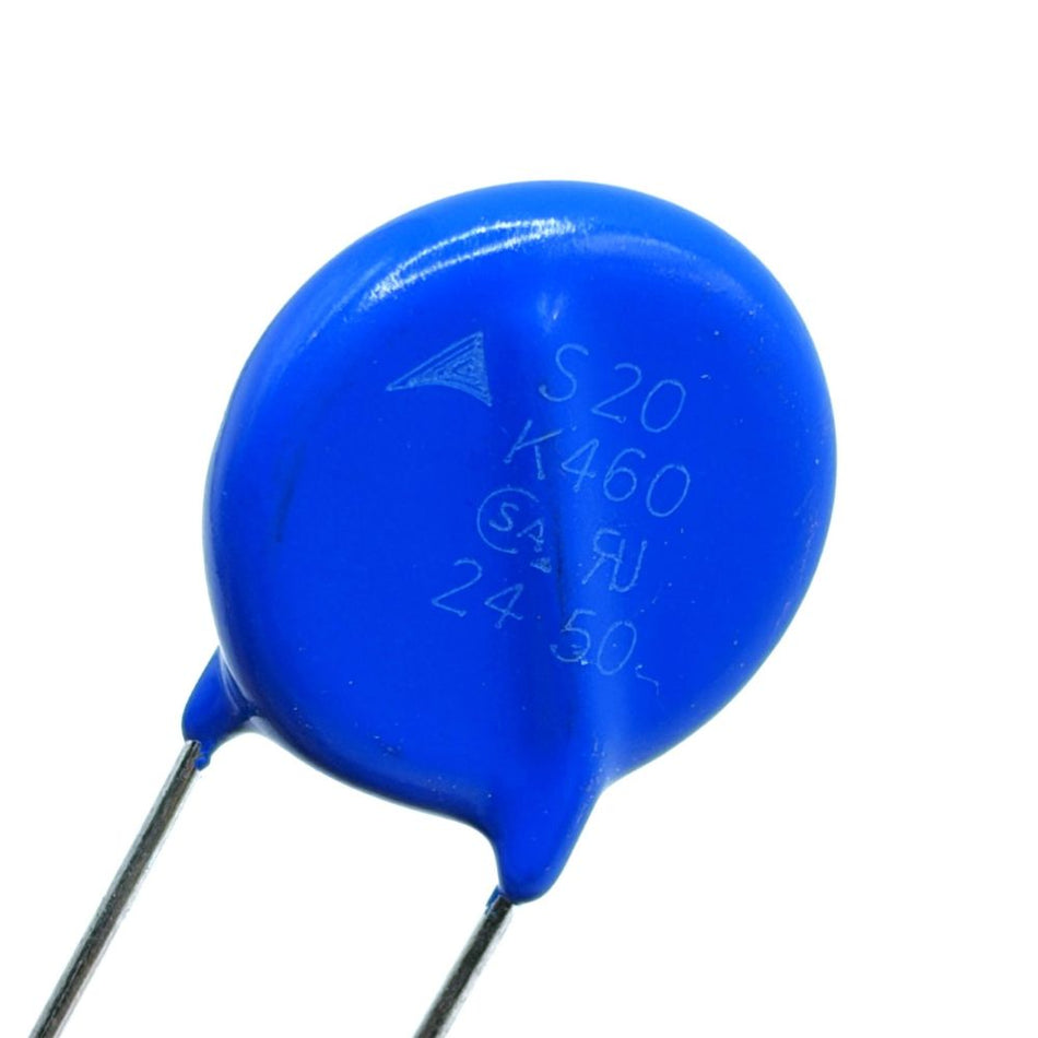 Varistor S20K460 460VAC 615VDC 750V 8kA 20mm, TDK B72220S0461K101