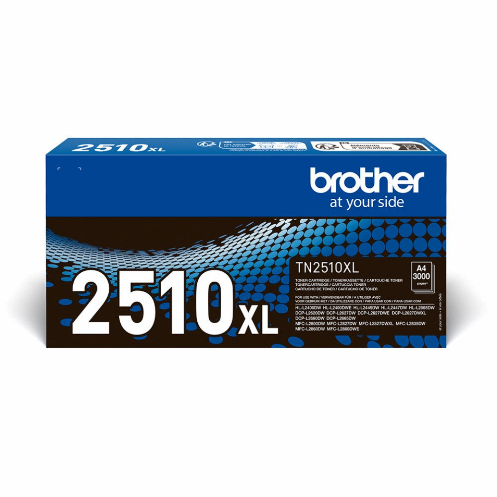 Brother TN-2510/TN-2510XL/TN-2510XXL för MFC-L2800DW med flera