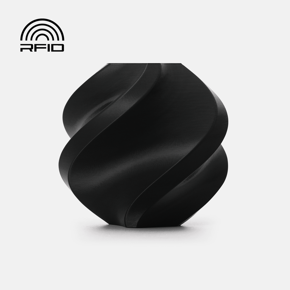 Bambu Lab PETG Basic Black 1 kg - filament med spole & RFID