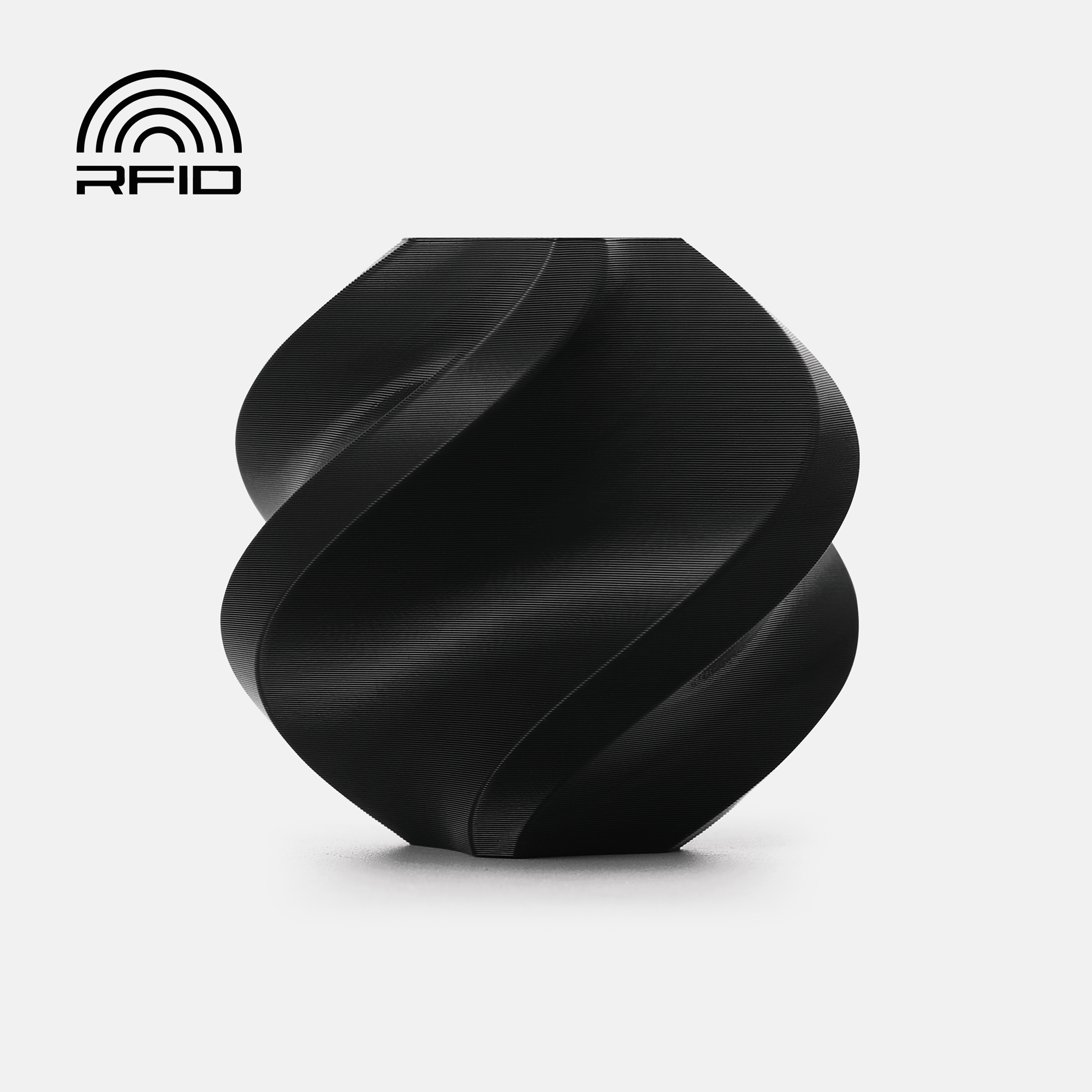 Bambu Lab PETG Basic Black 1 kg - filament med spole & RFID