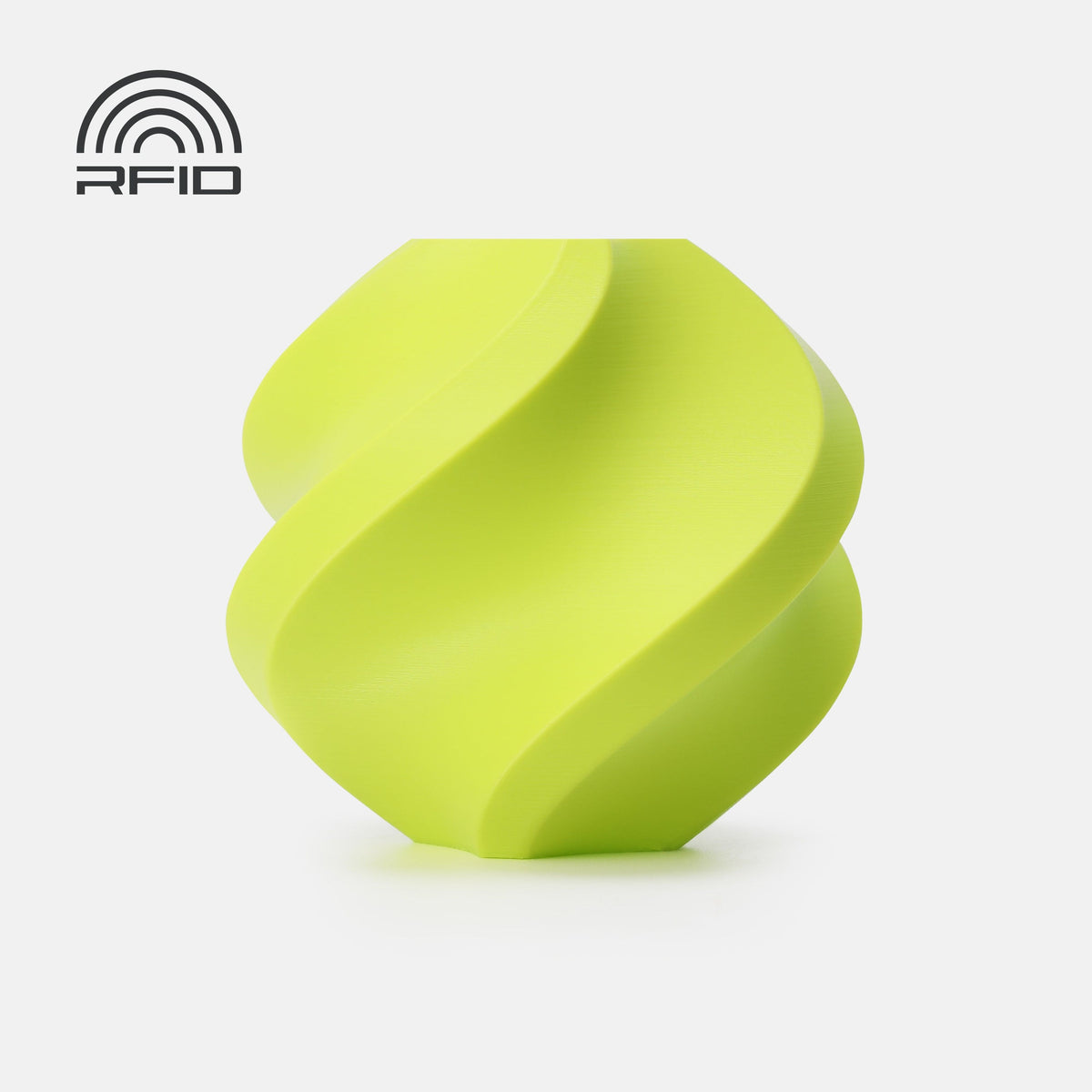 Bambu Lab PLA Basic Bright Green 1 kg - refill med RFID