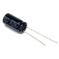 Rubycon ZLJ elektrolytkondensator 220uF 35V - 35ZLJ220M8X16