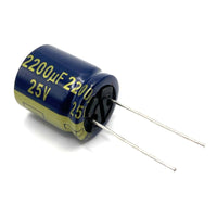 Panasonic FC elektrolytkondensator 2200uF 25V - EEU-FC1E222SB