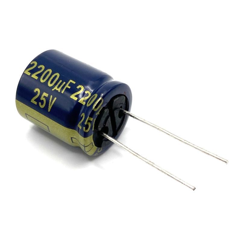 Panasonic FC elektrolytkondensator 2200uF 25V - EEU-FC1E222SB