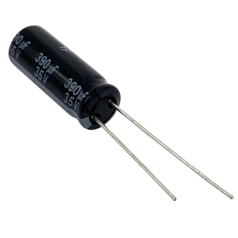 Kondensator 390uF 35V 105°C 20x8mm, elektrolyt EEUFR1V391L