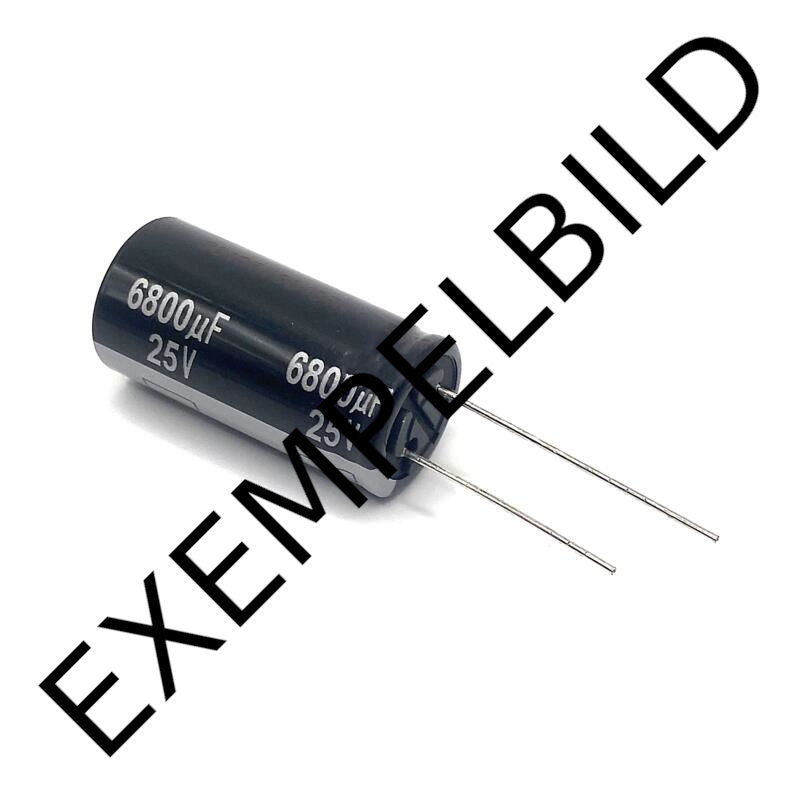 Kondensator 6800uF 16V 105C 31.5x16mm, elektrolyt ECA1CHG682