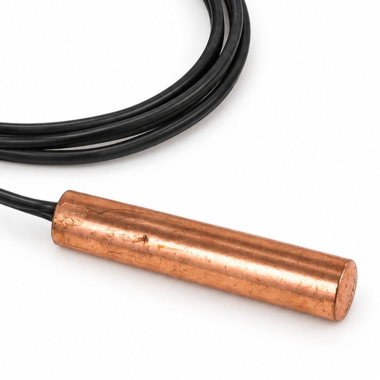 TDK K800 NTC-temperaturgivare 4.7kΩ 1% med 870mm kabel och metallkapsel, B3988K