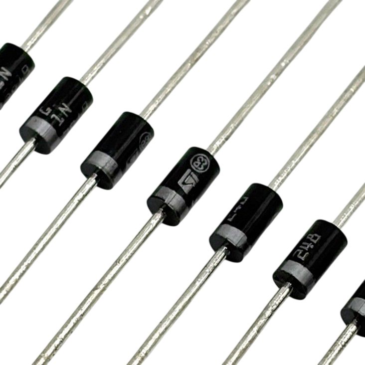 10st 1N5819 Schottky Diod – 1A 40V – För Arduino, elektronik, reläer & motorer