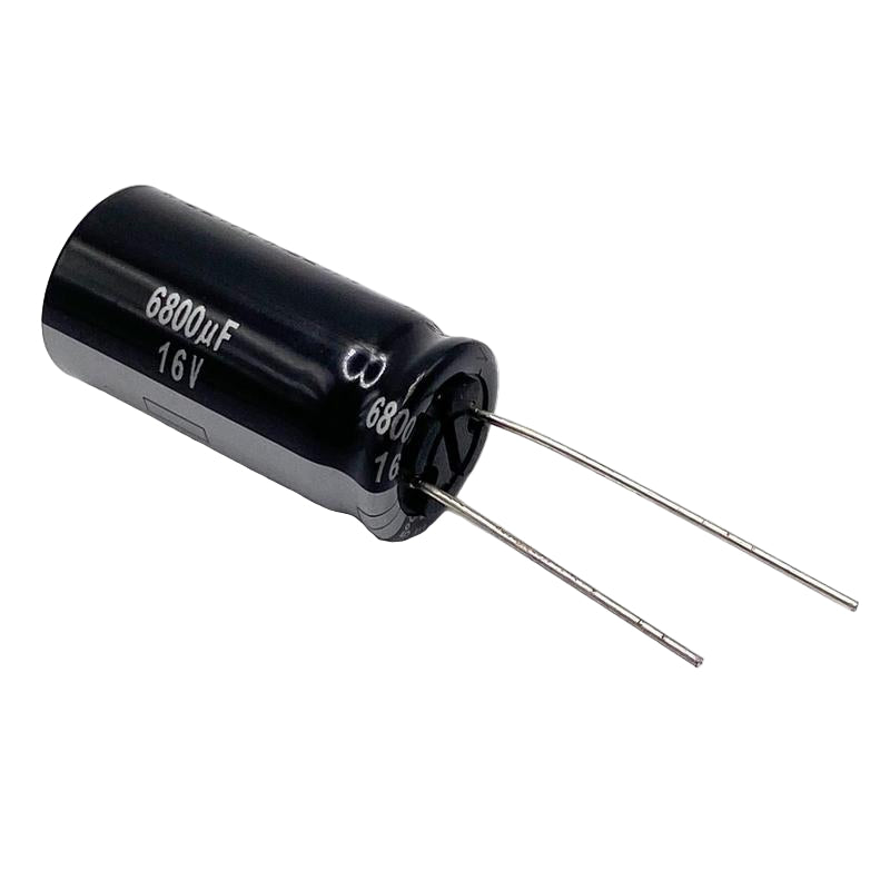 Kondensator 6800uF 16V 105C 31.5x16mm, elektrolyt ECA-1CHG682