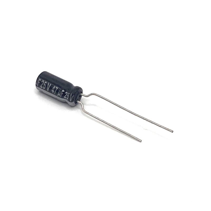 Kondensator 47uF 25V 105C 11x5mm, elektrolyt ECA1EHG470B