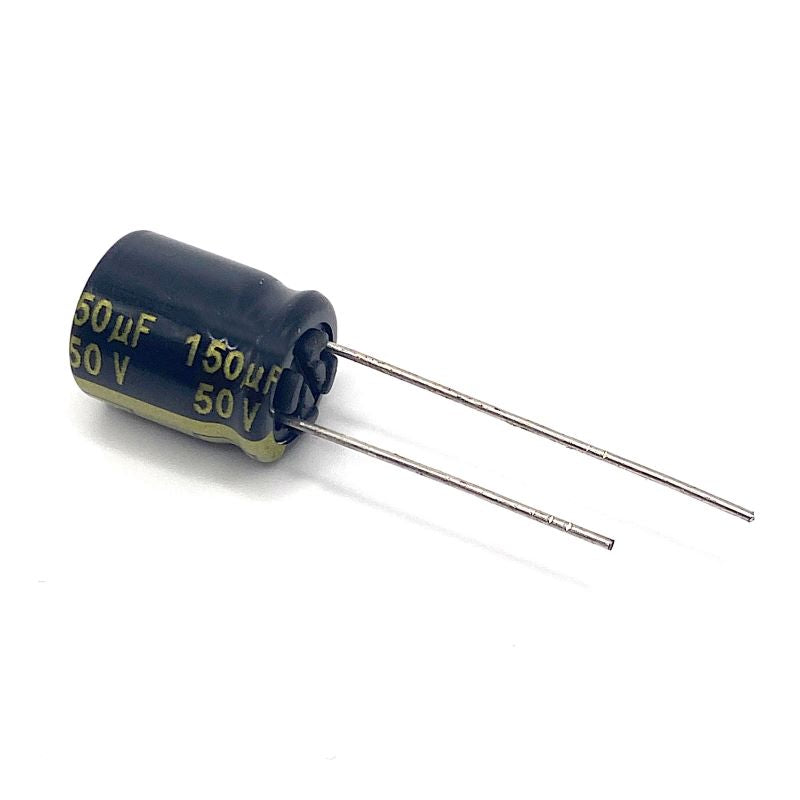 Kondensator 150uF 50V 105C 12.5x10mm, elektrolyt EEU-FM1H151