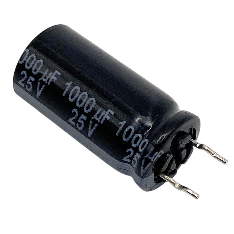 Kondensator 1000uF 25V 105°C 20x10mm RM5mm, elektrolyt EEU-FR1E102E
