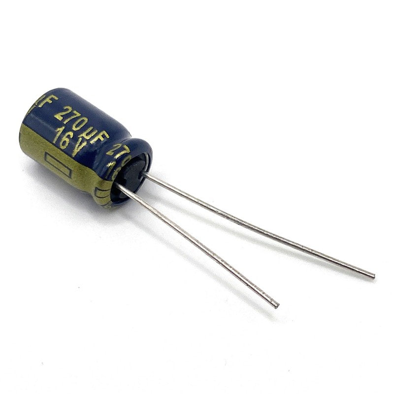 Kondensator 270uF 16V 105°C 11.5x8mm, elektrolyt EEUFC1C271