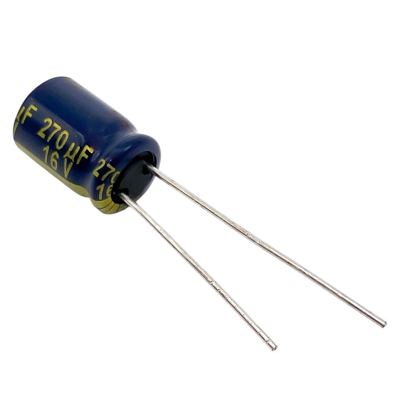 Kondensator 270uF 16V 105°C 11.5x8mm, elektrolyt EEUFC1C271