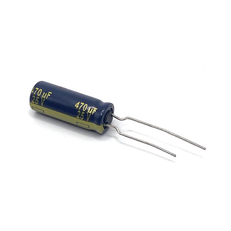 Kondensator 470uF 25V 105C 20x8mm, elektrolyt EEUFC1E471LB