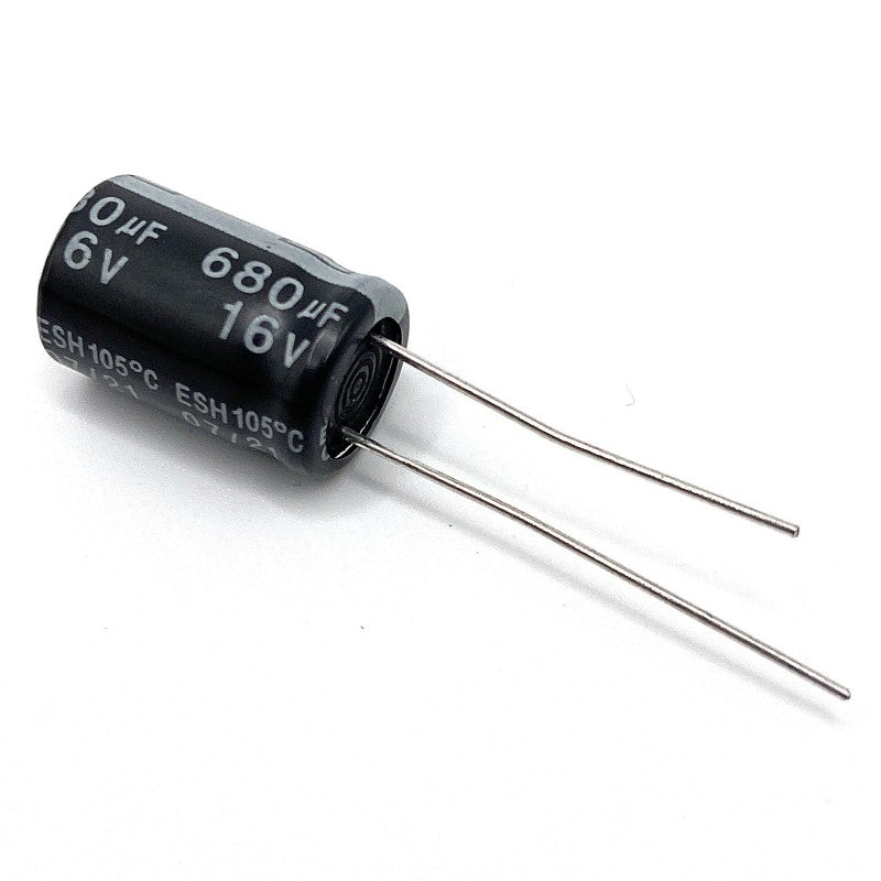 KEMET ESH elektrolytkondensator 680uF 16V - ESH687M016AH2AA