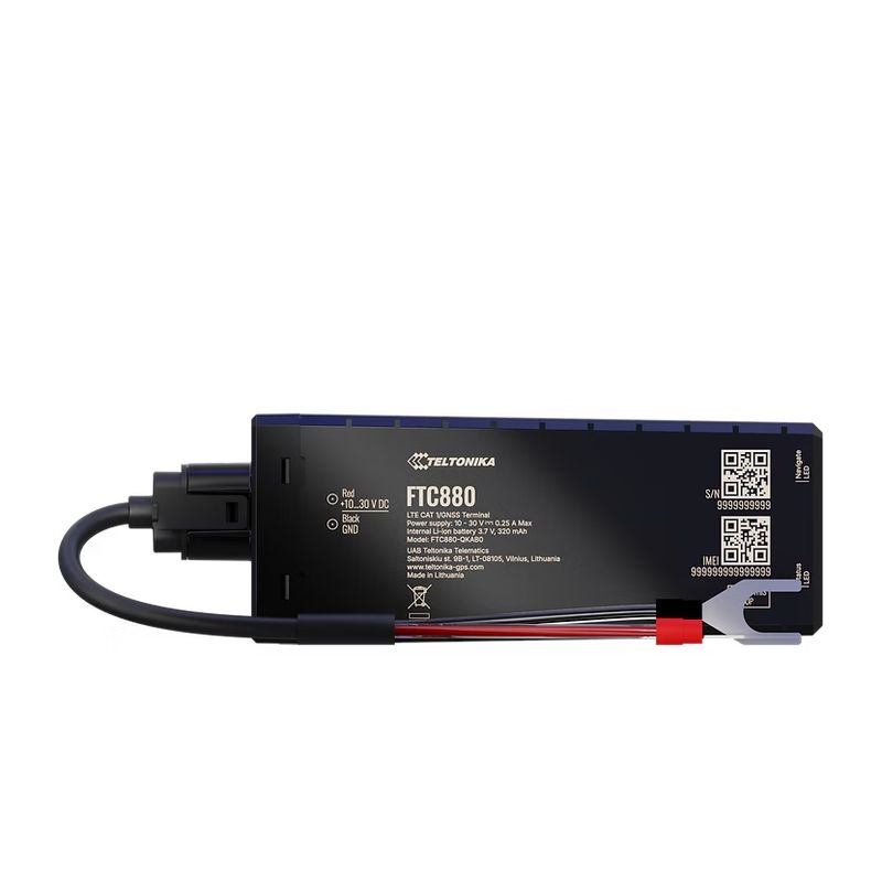 Teltonika FTC880 GPS-tracker 4G LTE Cat 1, IP69K, batterimonterad