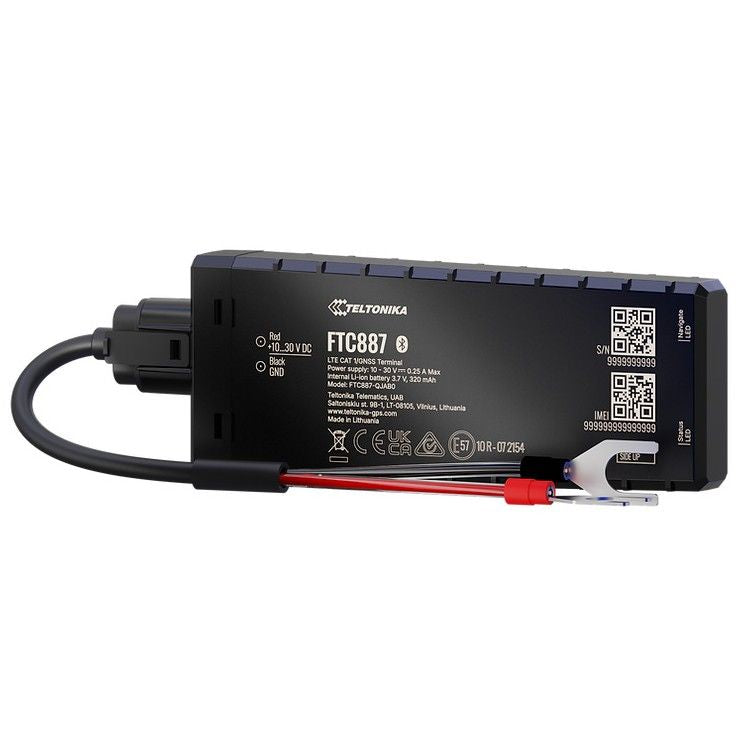 Teltonika FTC887 4G GPS-tracker för batterimontering med dead reckoning och IP69K