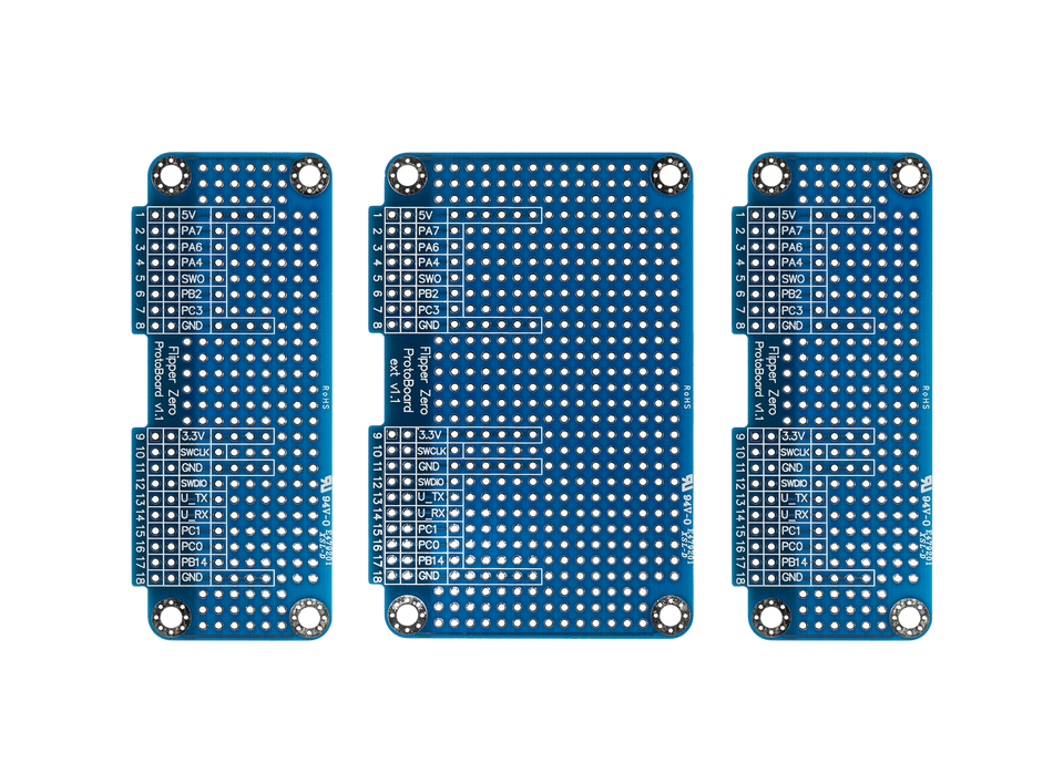 Prototypkort till Flipper Zero