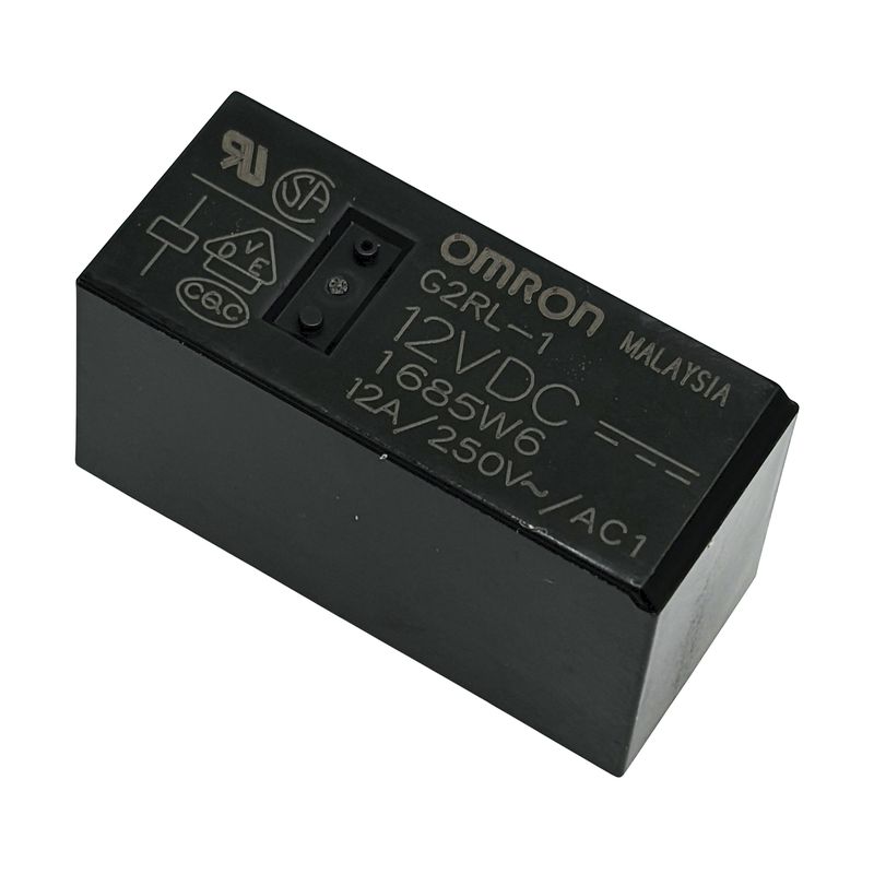 Kretskortsrelä 12VDC 12A SPDT Omron G2RL-1 DC12