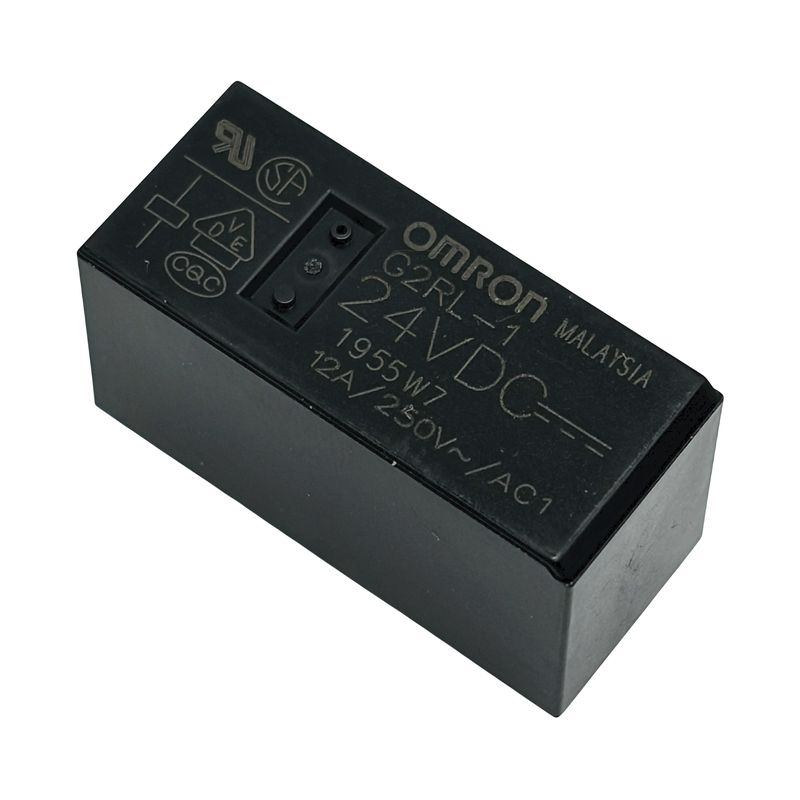 Kretskortsrelä 24VDC 12A SPDT Omron G2RL-1 DC24