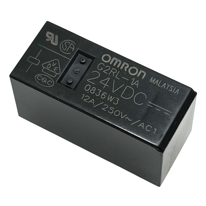 Kretskortsrelä 24VDC 12A SPST-NO Omron G2RL-1A DC24