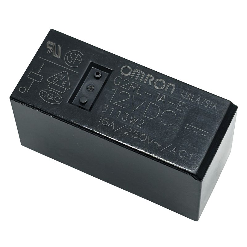 Kretskortsrelä 12VDC 16A SPST-NO Omron G2RL-1A-E DC12