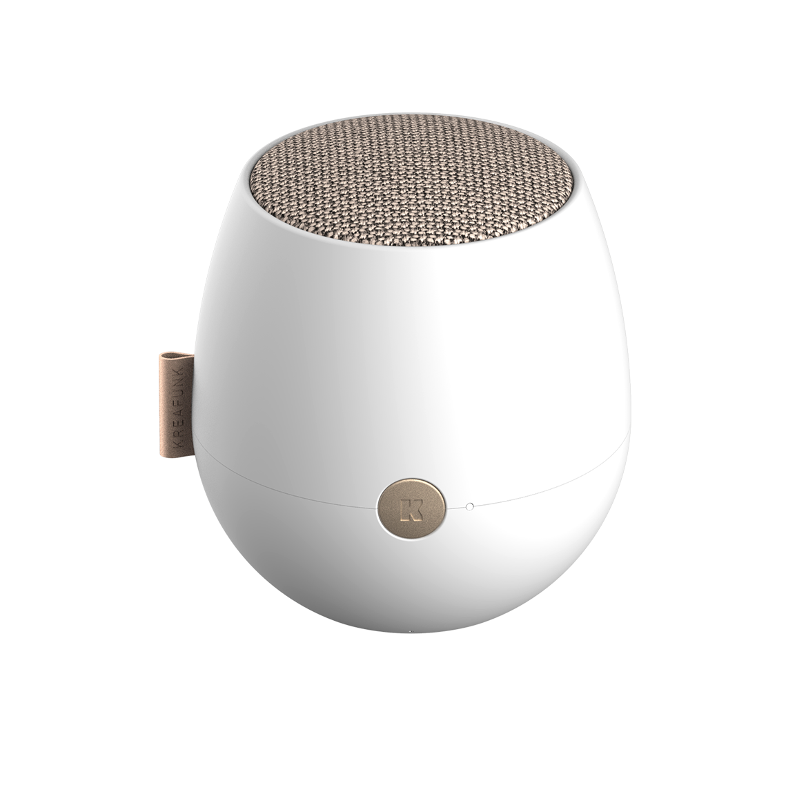 Kreafunk aJAZZ QI Högtalare Bluetooth TWS, vit