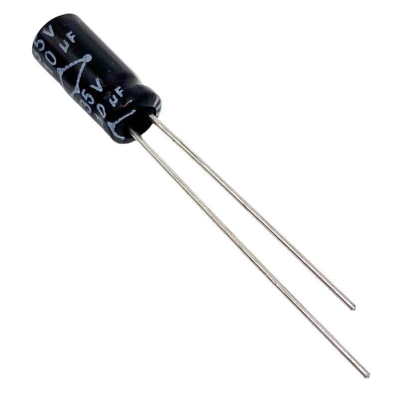 Kondensator 10uF 35V 105°C 11x5mm, elektrolyt MCRH35V106M5X11