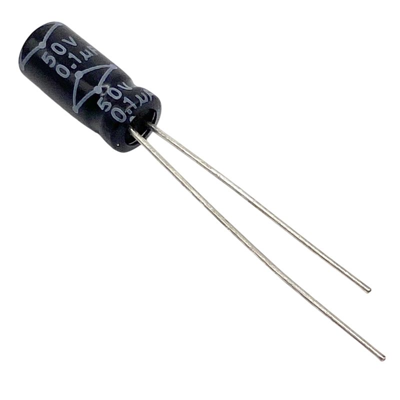 Multicomp Pro MCRH elektrolytkondensator 0.1uF (100nF) 50V - MCRH50V104M5X11