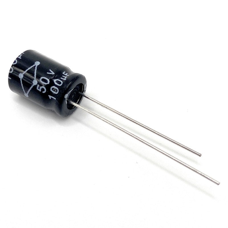 Kondensator 100uF 50V 105°C 11x8mm, elektrolyt MCRH50V107M8X11