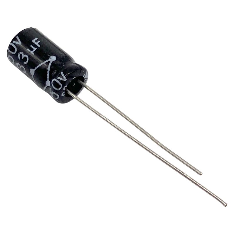 Kondensator 33uF 50V 105°C 11x6.3mm RM2.5mm, elektrolyt MCRH50V336M6.3X11