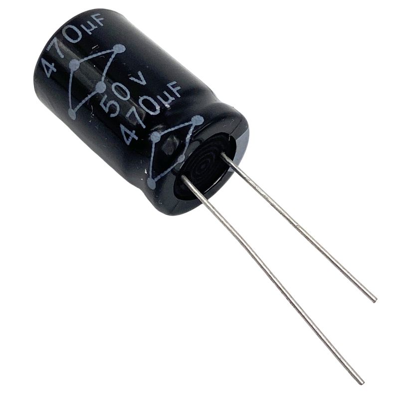 Kondensator 470uF 50V 105°C 21x13mm RM5mm, elektrolyt MCRH50V477M13X21