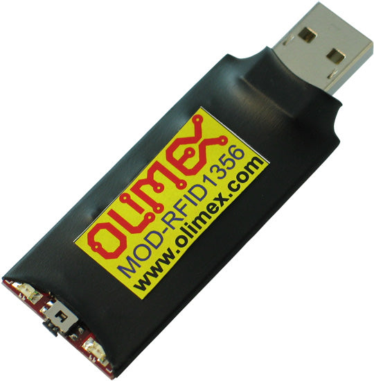 Olimex MOD-RFID1356 – USB RFID-läsare för 13.56 MHz