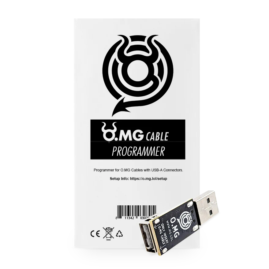 Programmerare för O.MG kabel, USB-A till USB-A