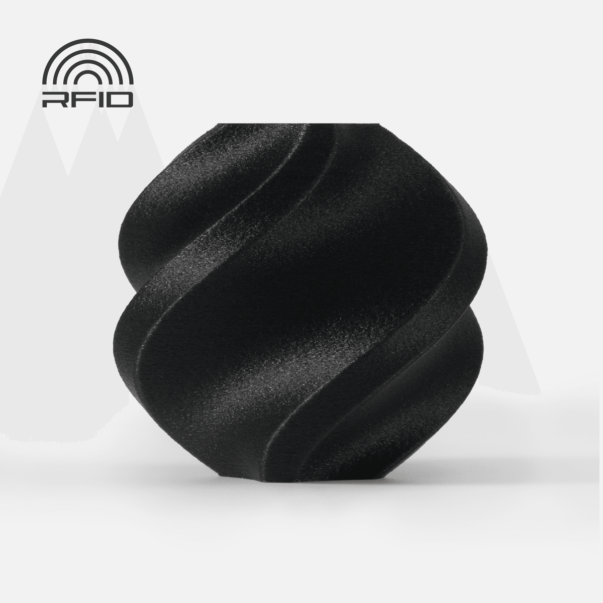 Bambu Lab PAHT-CF Black 0,5 kg - filament med spole & RFID