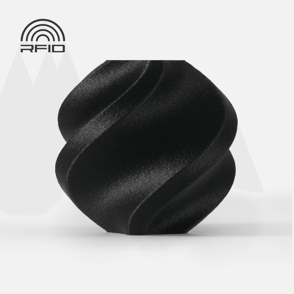 Bambu Lab PAHT-CF Black 0,5 kg - filament med spole & RFID