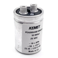 KEMET PEH205 elektrolytkondensator med skruvterminal 10000uF 25V - PEH205HA5100QU0