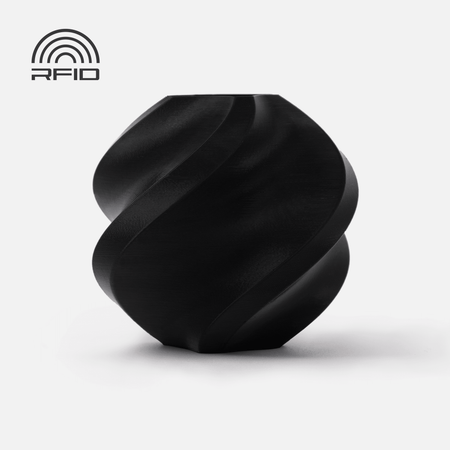 Bambu Lab PLA Basic Black 1 kg - filament med spole & RFID