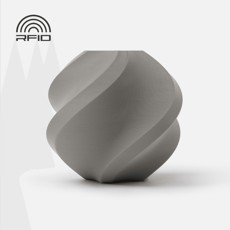 Bambu Lab PLA Basic Gray 1 kg - filament med spole & RFID