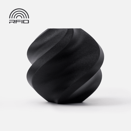 Bambu Lab PLA Matte Charcoal 1 kg - filament med spole & RFID