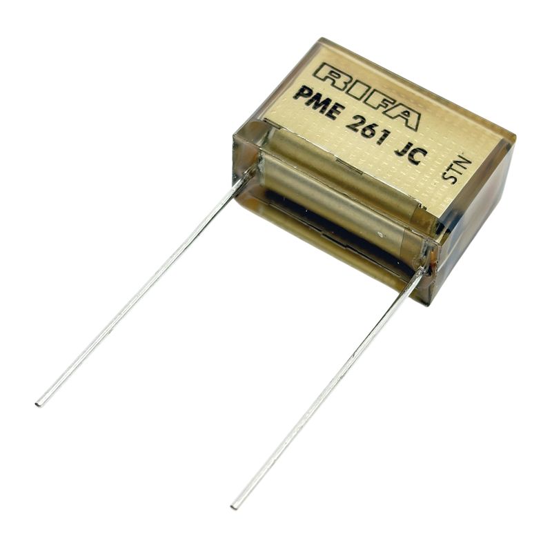 KEMET RIFA PME261 Kondensator 0.1uF (100nF) 500VAC 70C 24x11.3x16.5mm RM20.3mm, PME261JC6100KR30