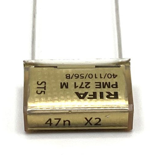 KEMET RIFA PME271 X2 Kondensator 0.047uF (47nF) 275V 110C 18.5x6mm, PME271M547MR30 RM15.2mm
