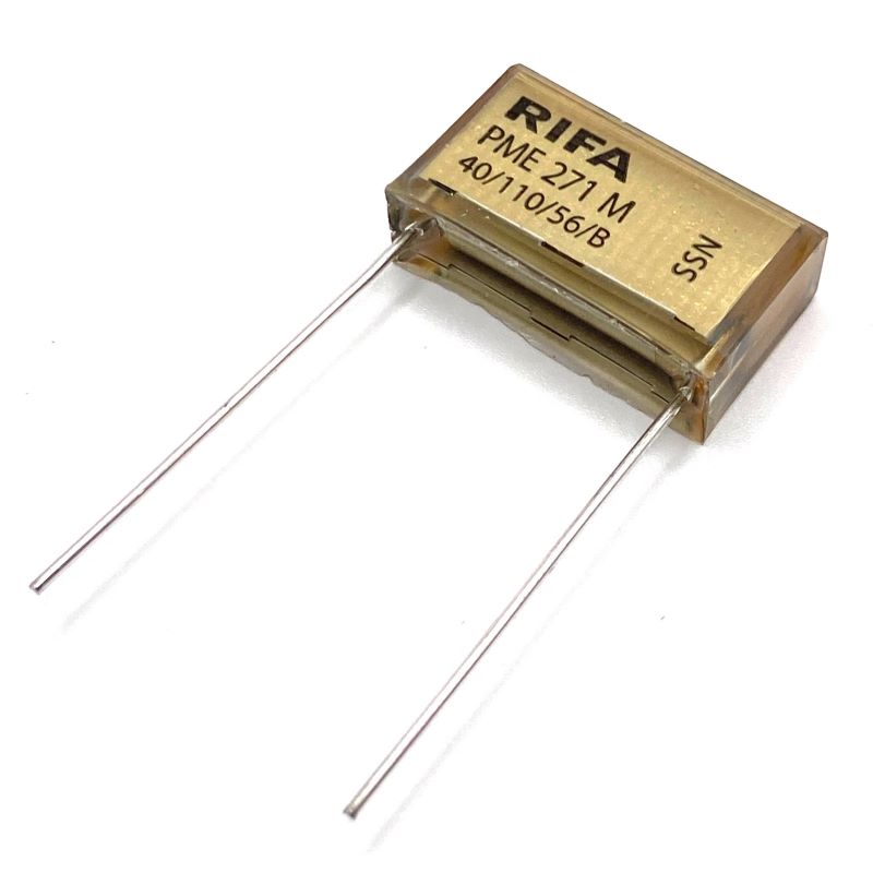 PME271 Kondensator 0.1uF 275V 110C 24x7.6mm, X2 PME271M610MR30