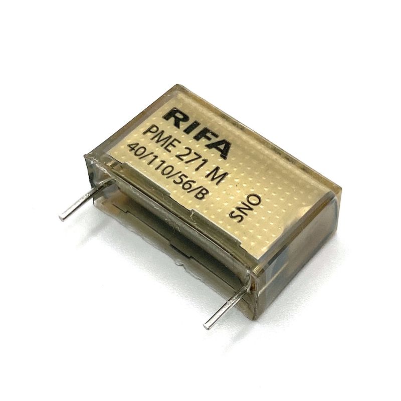 KEMET RIFA PME271 X2 Kondensator 0.15uF (150nF) 275V 110C 24x9mm, PME271M615KR06